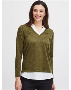 Вязаная кофта, хаки Fransa