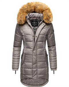 Стеганое пальто папайя, серый Navahoo