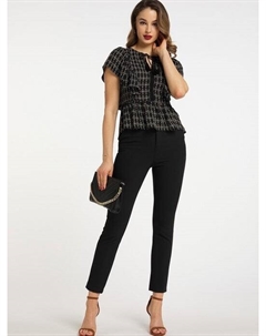 Туника с короткими рукавами, черный Faina