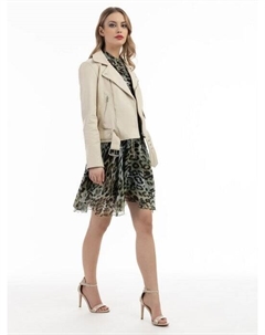 Кожаный пиджак, белый Faina