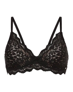 Бюстгальтер с мягкой подкладкой, черный Skiny