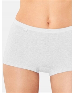 Короткие трусы, 3 пары +, белый Sloggi