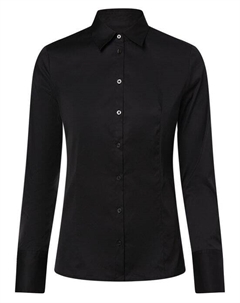 Блузка легко гладится вместе с приталенной рубашкой, черный Hugo