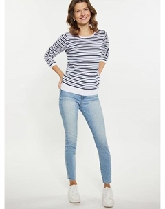 Пуловер, синий Usha