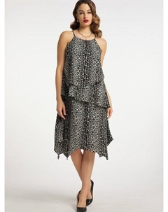 Платье с леопардовым принтом, мультиколор Faina