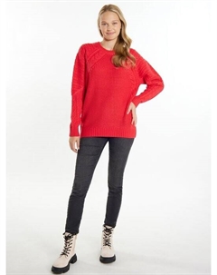 Вязаная кофта, красный Mymo