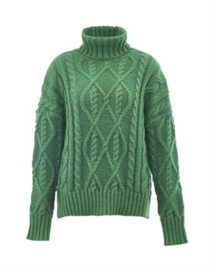 Свитер с высоким воротом, зеленый Mymo