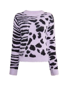 Вязаная кофта, фиолетовый Mymo