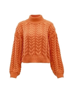 Пуловер, оранжевый Mymo