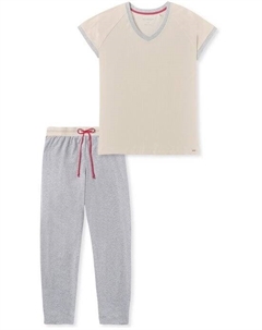 Пижамы повседневное ночное белье, мультиколор Schiesser