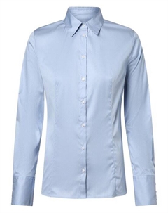 Блузка легко гладится вместе с приталенной рубашкой, синий Hugo