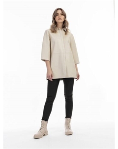 Кожаная рубашка, белый Dreimaster