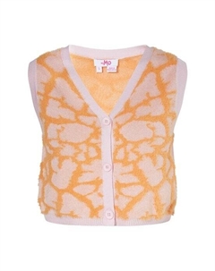 Свитер-Жилет, оранжевый Mymo