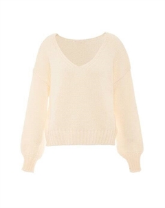 Пуловер, белый Mymo