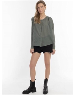 Блузка с длинными рукавами, зеленый Dreimaster