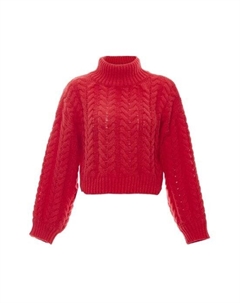 Пуловер, красный Mymo