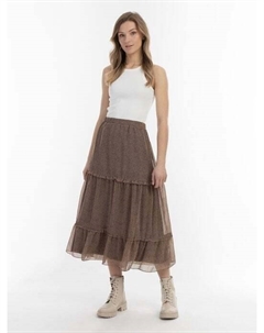 Юбка макси, коричневый Dreimaster