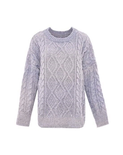 Пуловер, синий Mymo