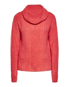 Вязаная кофта, красный Usha