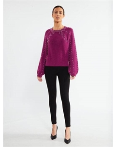 Вязаная кофта, фуксия Faina