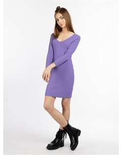 Платье в рубчик, фиолетовый Mymo