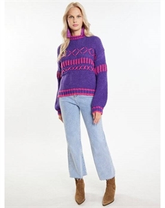 Пуловер, фиолетовый Izia