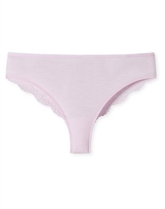 Трусики brasil из модала и кружева, розовый Schiesser