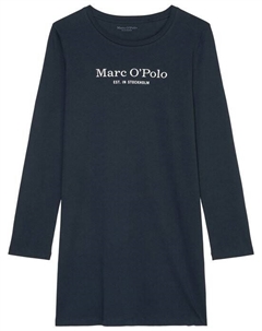 Ночная рубашка из смешанного хлопка, синий Marc o'polo