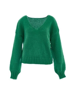 Пуловер, зеленый Mymo