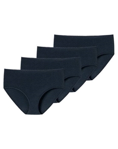 Трусики миди раскрываются, синий Schiesser