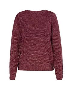 Вязаная кофта, красный Usha