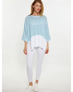 Пуловер, синий Usha