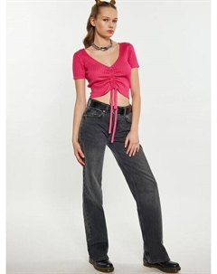 Укороченный топ, розовый Mymo