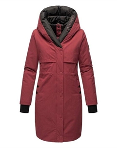 Короткое пальто снежный эльф, бордовый Navahoo