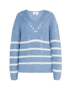 Вязаная кофта, синий Usha