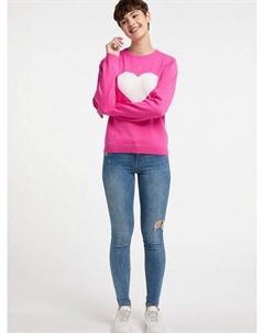 Вязаная кофта, розовый Mymo