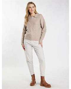 Вязаная кофта, меланж Dreimaster