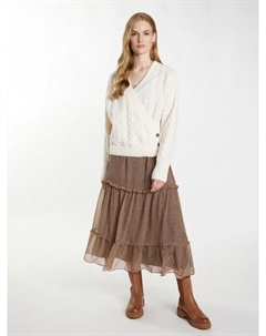 Вязаная кофта, белый Dreimaster