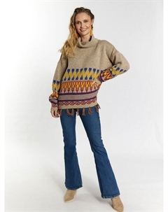 Вязаная кофта, бежевый Usha