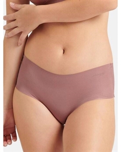 Короткие трусы, 6 шт., микрофибра нулевая, коричневый Sloggi