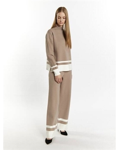 Вязаная кофта, коричневый Dreimaster