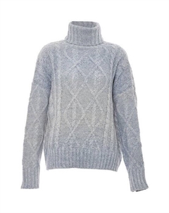 Свитер с высоким воротом, серый Mymo