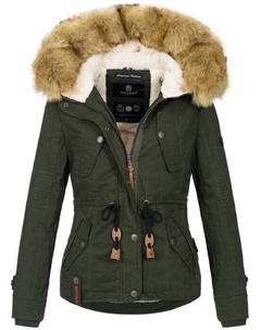 Зимняя куртка жемчуг, зеленый Navahoo