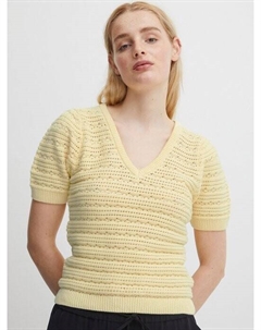 Вязаная кофта, желтый Ichi