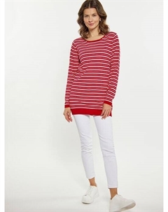 Пуловер, красный Usha