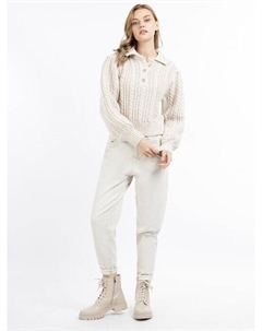 Вязаный свитер, белый Dreimaster