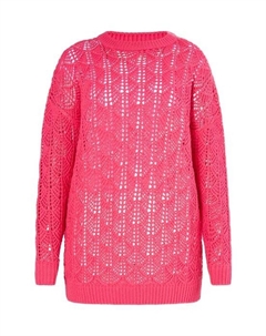 Вязаная кофта, розовый Izia