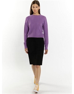 Вязаная кофта, фиолетовый Mymo