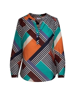 Туника с геометрическим узором, мультиколор Seidensticker