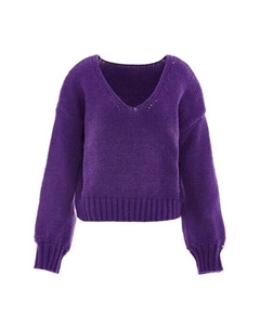 Пуловер, фиолетовый Mymo